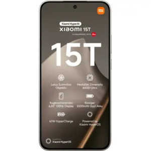 XIAOMI 15T DS 5G 12+256GB grey