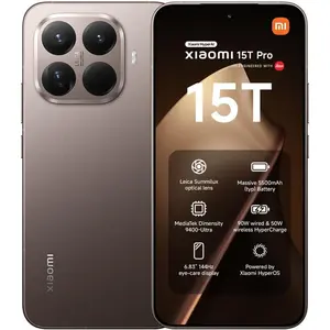 XIAOMI 15T Pro, Smartphone 12+512GB, 6,83",5500mAh, Moka Braun