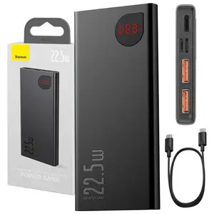 Baseus 6932172618292, 10000 mAh, Lithium-Ion (Li-Ion), Schwarz günstig
