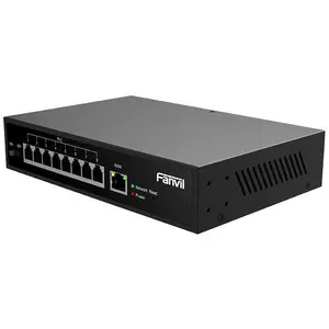 Fanvil PN8, Unmanaged, Fast Ethernet (10/100), Rack-Einbau