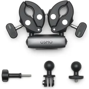 DJI Osmo Dual Heavy-Duty Clamp, Action Cam Zubehör, Schwarz