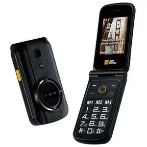 AGM M8 FLIP, Klapphandy, Dual-SIM, 7,11 cm (2.8"), 1500 mAh, Schwarz