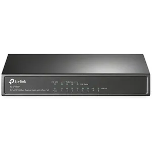 TP-LINK TL-SF1008P 8-Port 10/100Mbps Desktop Switch mit 4-Port PoE+