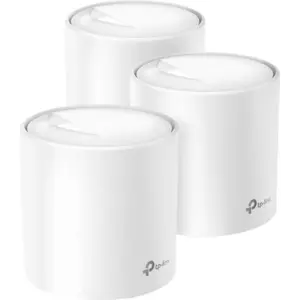 Tplink TP-Link AX3000 Wi-Fi 6 WLAN Mesh System, 3er Pack, Weiß, Intern...
