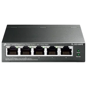 TP-Link Easy Smart TL-SG105PE 5 Port Gigabit Switch mit 4 PoE+-Ports günstig