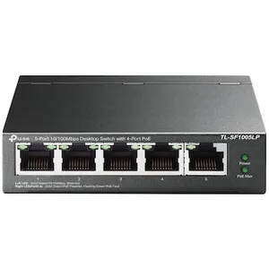 TP-Link TL-SF1005LP 5-Port 10/100Mbps Desktop Switch mit 4-Port PoE