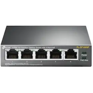 TP-Link TL-SF1005P 5-Port 10/100Mbps Desktop Switch mit 4-Port PoE+ günstig