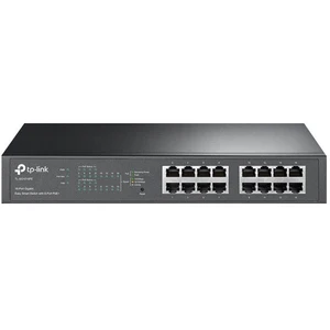 TP-LINK Easy-Smart TL-SG1016PE 16-Port-Gigabit-Switch mit 8 PoE+-Ports