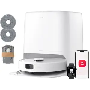 roborock Qrevo 2 Pro Set Saugroboter mit Wischfunktion, 25.000 Pa Saug...