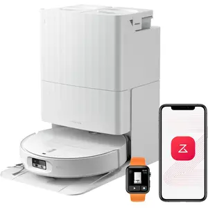 Roborock Qrevo Edge 2 Staubsauger Roboter, 25.000 Pa Saugroboter mit W...