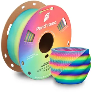 Polymaker CA9003 - Filament Panchroma PLA Gradient Luminous Rainbow 1....