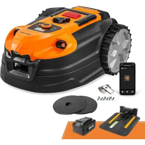 Lawnmaster OcuMow?18 m?hroboter ohne begrenzungskabel f ¹r bis zu 800©...