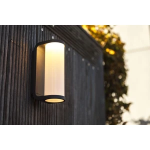 LUTEC Adalyn LED Aussenwandleuchte Warmweiss 10,2W IP44 Anthrazit