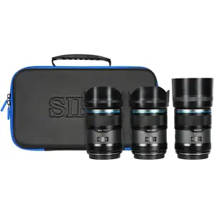 SIRUI Sniper Serie F1.2 APS-C Format Autofokus-Objektiv-Set - Black / ...