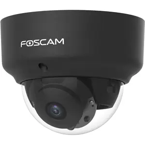 Foscam D2EP - Full HD PoE Buiten IP Camera - Zwart (1920 x 1080 Pixels), Netzwerkkamera, Schwarz