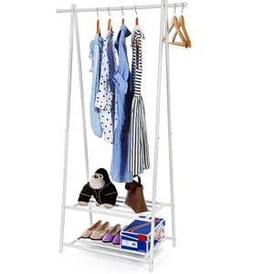 SONGMICS Kleiderständer Garderobenständer, Garderobe, Metallgestell, p... günstig