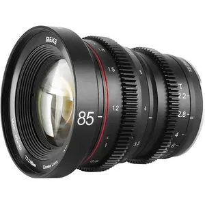 Meike MK 85mm T2.2 Micro 4/3 Mount (Micro Four Thirds), Objektiv, Schwarz