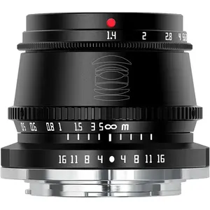 TTArtisan 35mm F1.4 Sony E (Sony E, APS-C / DX), Objektiv, Schwarz