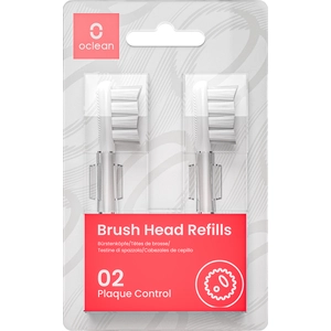 Oclean Plaque Control Brush Head 2-pk P1C10 Grau günstig