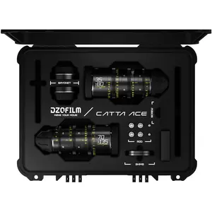 Dzofilm Catta Zoom 2-Lens Kit (35-80/70-135 T2.9) Black (Vollformat), Objektiv, Schwarz