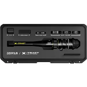 Dzofilm X-TRACT 18-28mm T.8 FF 90° Probe Macro Zoom Lens (L-Mount, Vollformat), Objektiv, Schwarz