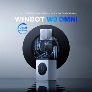 ECOVACS Fensterputzroboter WINBOT W3 OMNI, Vortex-Reinigungssystem günstig