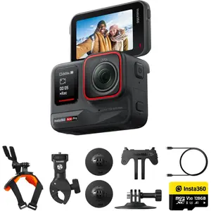 Insta360 Ace Pro Motorcycle Kit (24p, Bluetooth, WLAN), Action Cam, Sc...