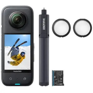 Insta360 X3 All-Purpose Kit (30p, Bluetooth, NFC, WLAN), Action Cam, S...