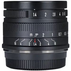 7artisans 35 mm f/1.4 Fujifilm X (Fujifilm X, APS-C / DX), Objektiv, Schwarz