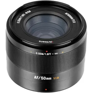 7artisans AF 50 mm f/1,8   Nikon Z-Mount   APS-C (Nikon Z, APS-C / DX), Objektiv, Schwarz