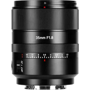 7artisans AF35mm F1.8 Sony (E Mount) (Sony E, Vollformat), Objektiv, Schwarz