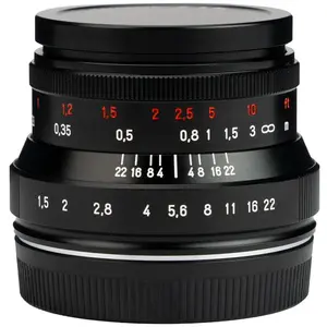 7artisans 35 mm F1.2 Mark II (Sony E, APS-C / DX), Objektiv, Schwarz