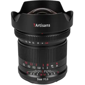 7artisans 9mm F5.6 Nikon (Z Mount) upgraded (Nikon Z, Vollformat), Objektiv, Schwarz