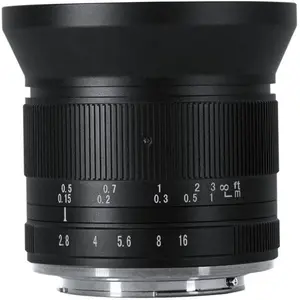 7artisans Festbrennweite 12mm F/2.8 MKII   Fujifilm X-Mount (Fujifilm X, APS-C / DX), Objektiv, Schwarz