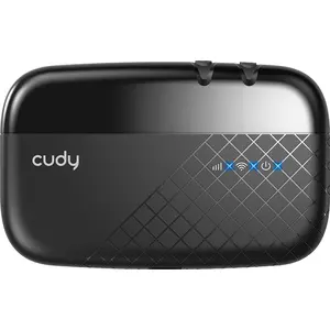 Cudy MF4, Wi-Fi 4 (802.11n), Einzelband (2,4GHz), 3G, 4G, Schwarz, Tra...