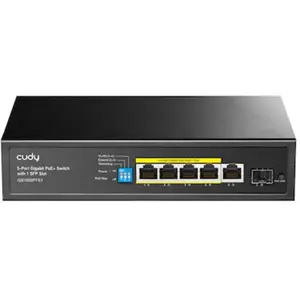Cudy GS1005PTS1 Netzwerk-Switch 6-Port, Unmanaged, 5x Gigabit RJ45, 1x...