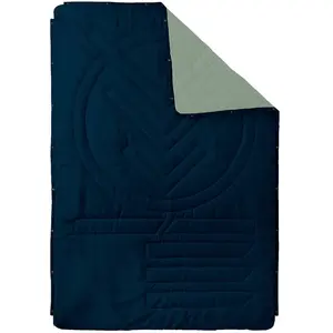 Ripstop-Decke 4-in-1 Voited Bleu 137x203 cm