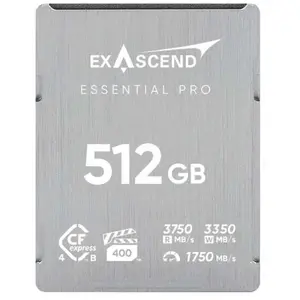 Exascend Cfexpress 4.0 Type B Essential Pro 512gb Speicherkarte günstig