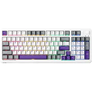 MACHENIKE mechanische Tastatur: KG98 96% Tri-Mode Wireless, US-QWERTY ...