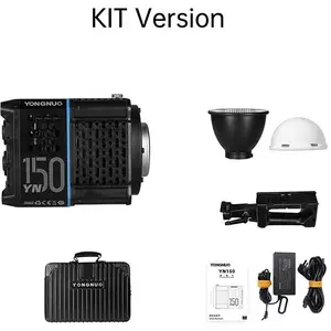 Yongnuo YN150 KIT 3200K-5600K EU KIT Version (27006500K) (Studioleuchte), Dauerlicht günstig