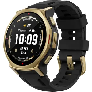 Amazfit Amazfit T-Rex 3 Pro 44mm Schwarz Gold Smartwatch (Zepp OS)