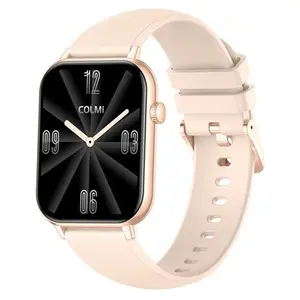 colmi Smartwatch C28 Gold für Frauen mit Touchdisplay, Analogzifferbla...