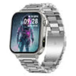 Colmi P80 Smartwatch Stahl Silber 1,83inch HD Touchscreen für Alltag