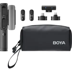 Boya Magic 02 für USB-C, Lightning und 3,5 mm