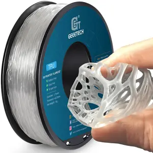 GEEETECH TPU Filament 1,75 mm +/- 0,02 mm für 3D Drucker, 1KG 1 Spool ...