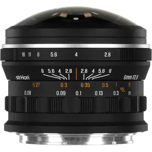 AstrHori 6mm F2.8 Nikon Z Mount Full Frame Lens Black (Nikon Z, Vollformat), Objektiv, Schwarz