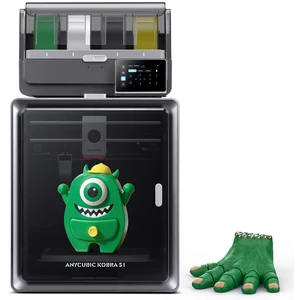 ANYCUBIC 3D-Drucker Anycubic Kobra S1 Combo 3D Drucker mehrfarbig