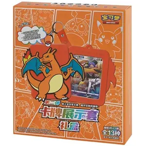 Pokemon Charizard Card Display Gift Box Chinesisch