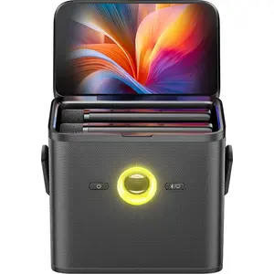 IKARAO Shell S3 Tragbare Karaoke-Maschine mit 7 Touchscreen, 2 kabe... günstig