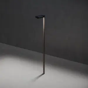 KLEWE LED-Solarleuchte LINK ohne Mast, anthrazit, IP65